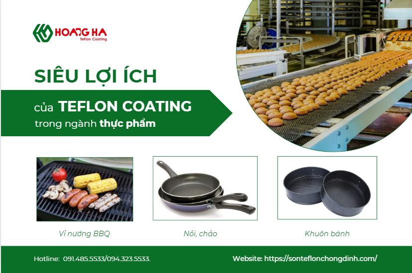 Lợi ích của lớp phủ Teflon